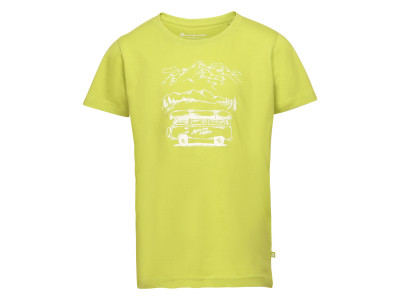 Kid's short sleeve T-shirt BADAMO lime green  pb