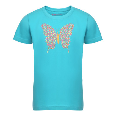 Kid's short sleeve T-shirt BADAMO scuba blue  pc 2