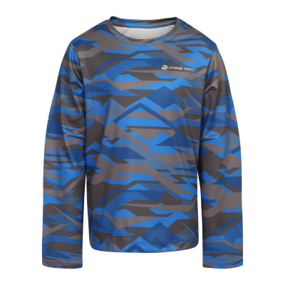 Kid's long sleeve T-shirt DANZO electric blue lemonade  pa