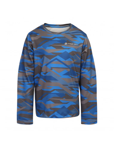 Kid's long sleeve T-shirt DANZO electric blue lemonade  pa