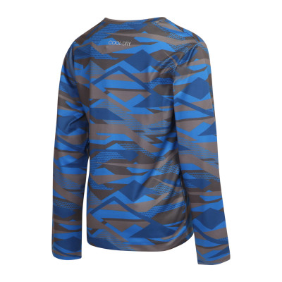 Kid's long sleeve T-shirt DANZO electric blue lemonade  pa 2