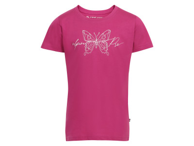 Kid's short sleeve T-shirt BLOQO fuchsia red  pa