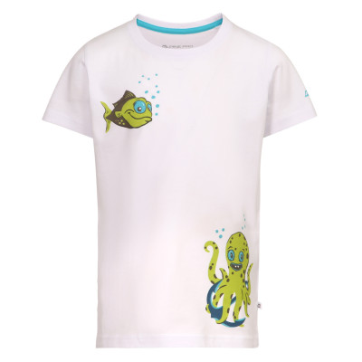 Kid's short sleeve T-shirt MAARO white  pc