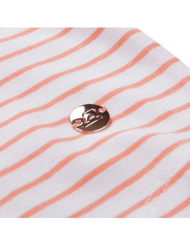 Ladies dress CLEYA peach pink