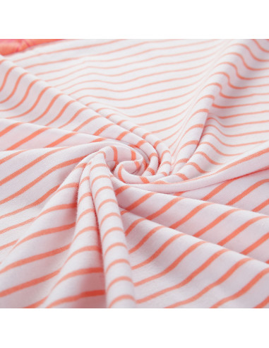 Ladies dress CLEYA peach pink