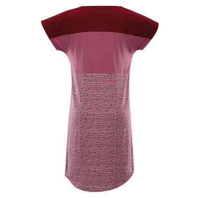 Ladies dress CLEYA bordeaux 2