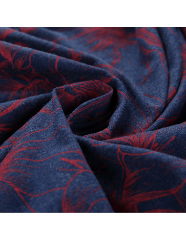 Ladies dress YARA estate blue