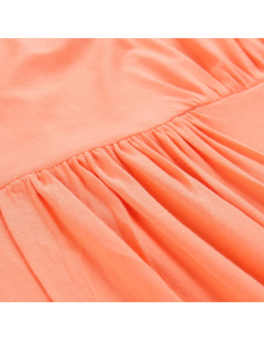 Ladies dress PERIKA fresh salmon varianta ps