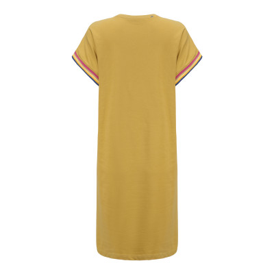 Ladies dress MANORA olive oil 2
