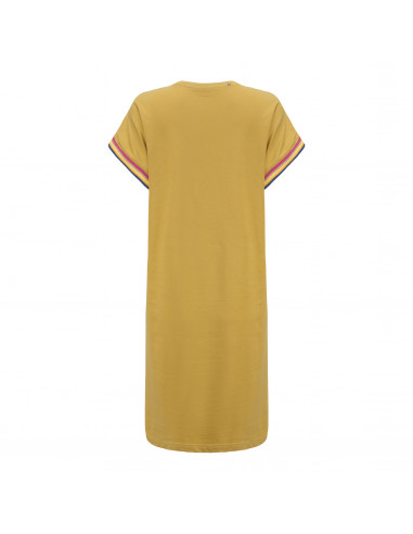 Ladies dress MANORA olive oil