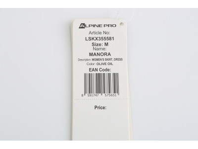 Ladies dress MANORA olive oil