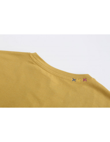 Ladies dress MANORA olive oil