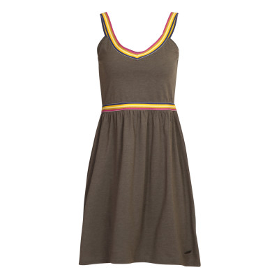 Ladies dress XOLA dk. gray