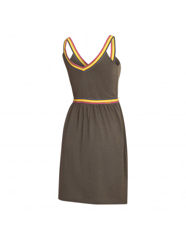 Ladies dress XOLA dk. gray