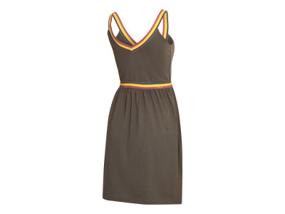Ladies dress XOLA dk. gray