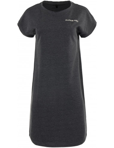 Ladies dress HEMADA dk. gray