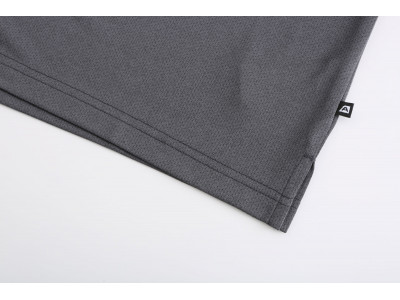 Men's polo OLMAN smoked pearl