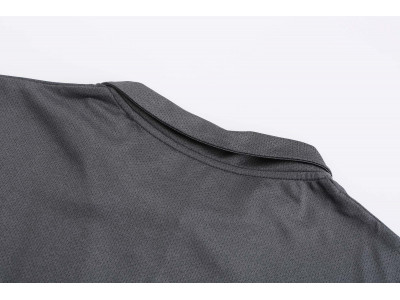 Men's polo OLMAN smoked pearl