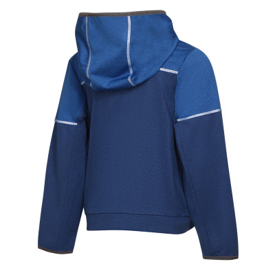 Kid's sweatshirt fullzip SWANO electric blue lemonade 2