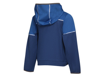 Kid's sweatshirt fullzip SWANO electric blue lemonade