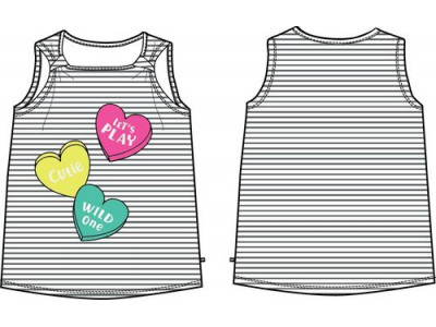 Kid's T-Shirt MARGO white