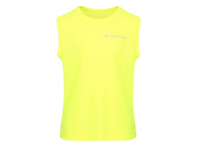 Kid's sleeveless shirt SCODO neon safety yellow