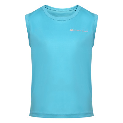 Kid's sleeveless shirt SCODO scuba blue