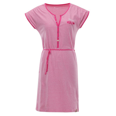 Sieviešu kleita BERKA fuksijas sārts rožu