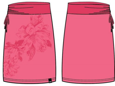 Ladies skirt SOLTA camellia rose