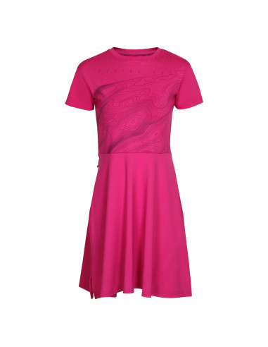 Ladies dress KATEKA fuchsia red