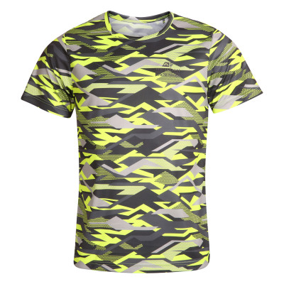 Men's short sleeve T-shirt CLUN neon safety yellow  pa