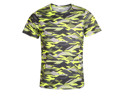 Men's short sleeve T-shirt CLUN neon safety yellow  pa