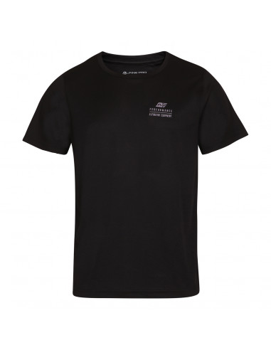 Men's short sleeve T-shirt CLUN black