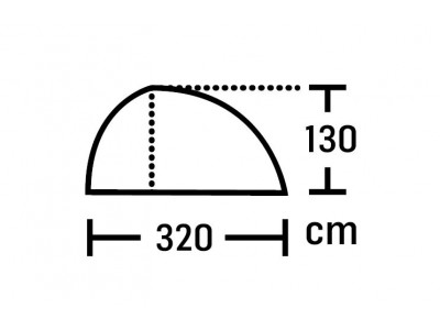 Camping URPE neona zaļš