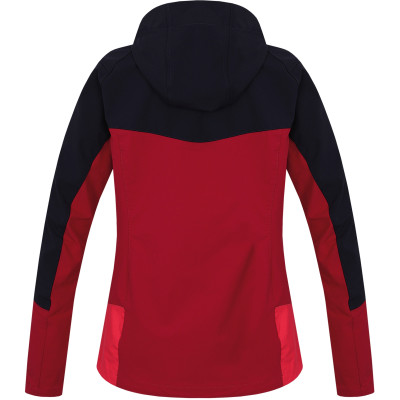 Ladies mountain & trekking jacket PULLA night sky / geranium 2