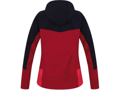 Ladies mountain & trekking jacket PULLA night sky / geranium