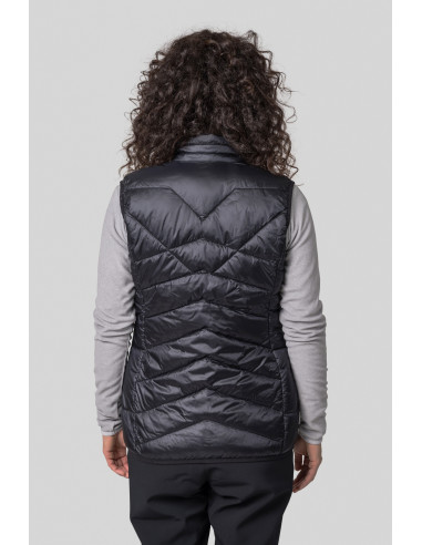 Ladies active vest CYNTHIA anthracite (white)