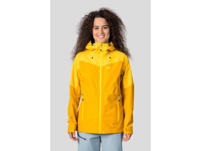 Ladies mountain jacket ABIGAIL golden yellow / spectra yellow