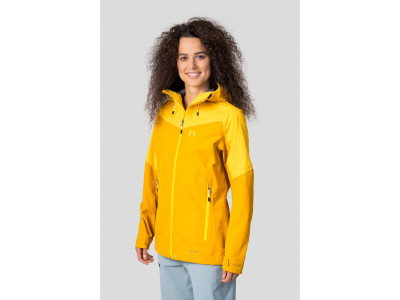 Ladies mountain jacket ABIGAIL golden yellow / spectra yellow