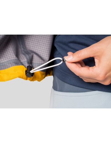 Sieviešu jaka pārgājieniem kalnos ABIGAIL zeltaini dzeltens / dzeltens