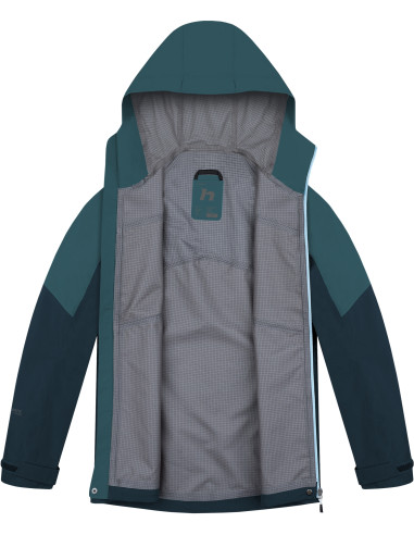 Ladies mountain & trekking jacket ABIGAIL reflecting pond / hydro