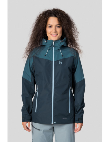 Ladies mountain & trekking jacket ABIGAIL reflecting pond / hydro