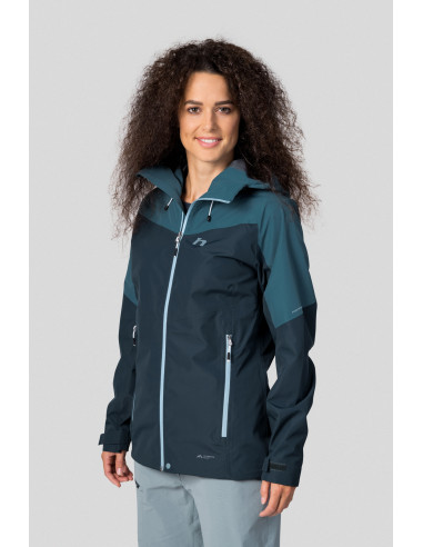 Ladies mountain & trekking jacket ABIGAIL reflecting pond / hydro