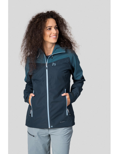 Ladies mountain & trekking jacket ABIGAIL reflecting pond / hydro