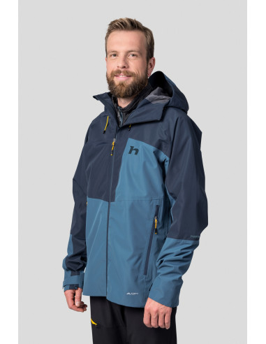 Men's mountain & trekking jacket ALAGAN hydro / reflecting pond