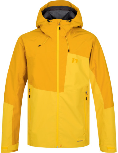 Men's mountain jacket ALAGAN spectra yellow / golden yellow