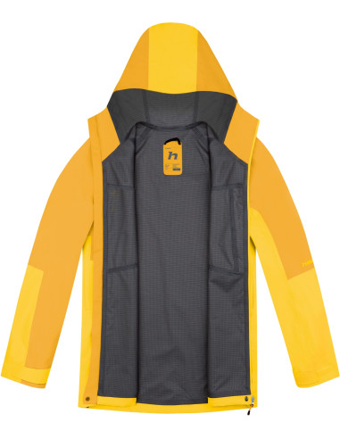 Men's mountain jacket ALAGAN spectra yellow / golden yellow