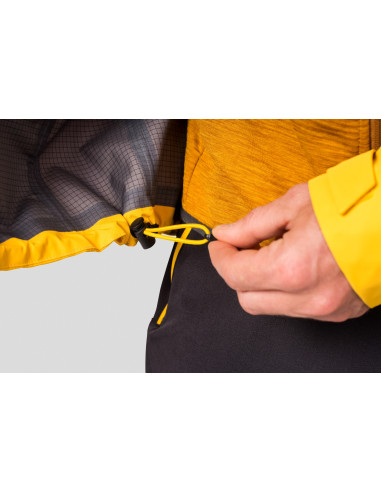 Men's mountain jacket ALAGAN spectra yellow / golden yellow