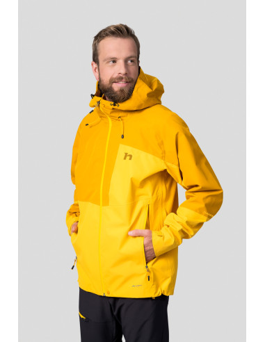 Men's mountain jacket ALAGAN spectra yellow / golden yellow