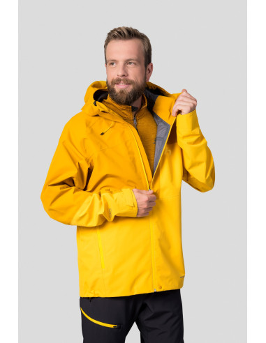 Men's mountain jacket ALAGAN spectra yellow / golden yellow